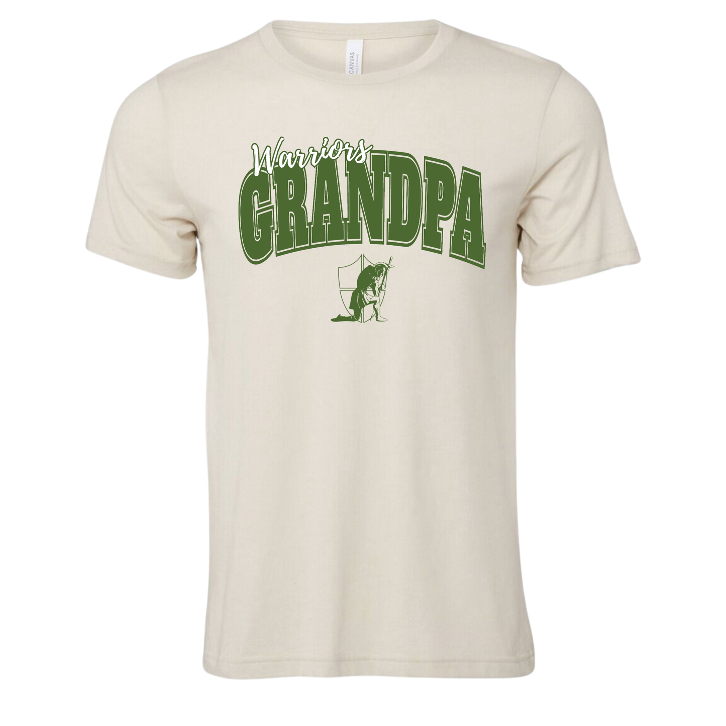 Warriors Varsity Grandpa Adult Tee