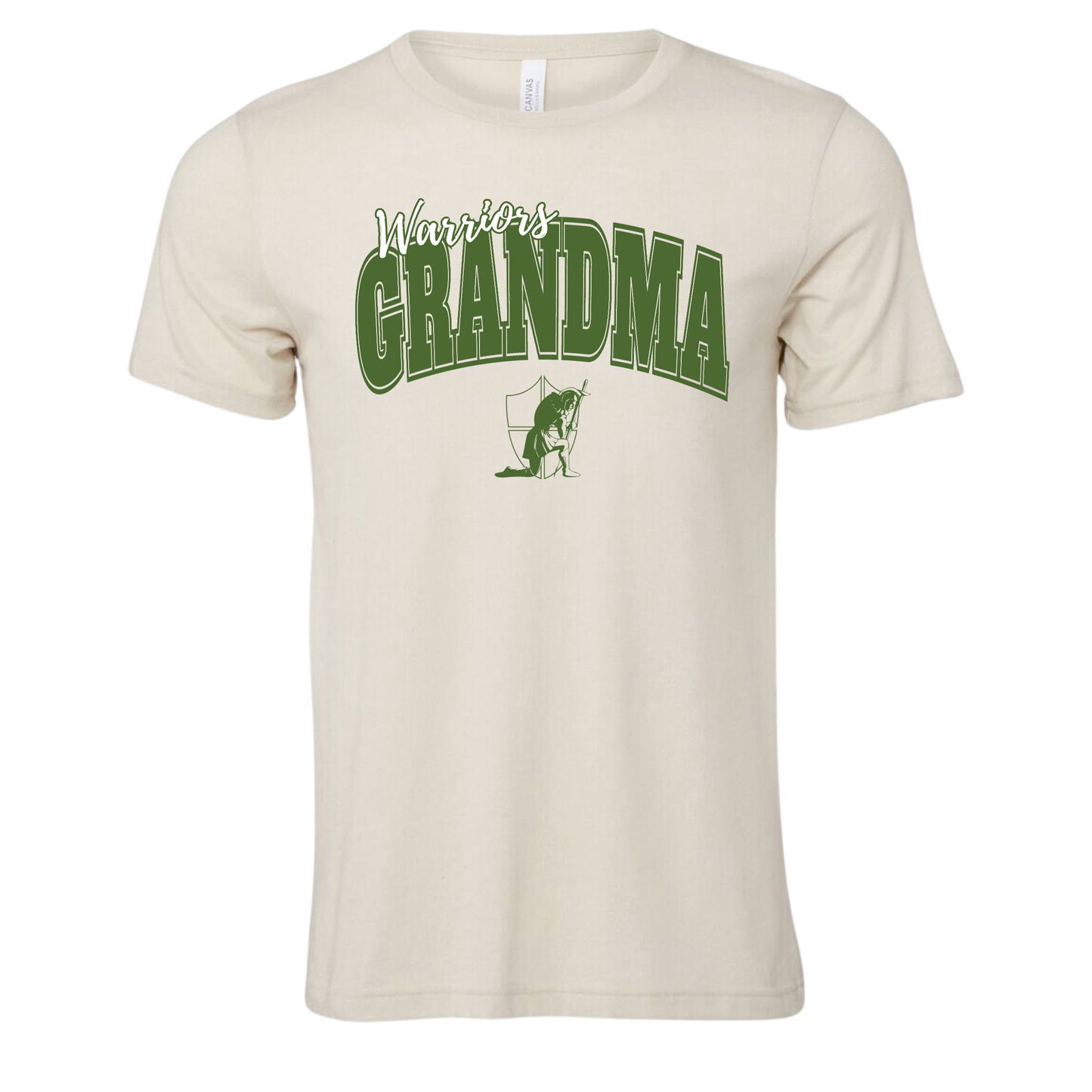 Warriors Varsity Grandma Adult Tee