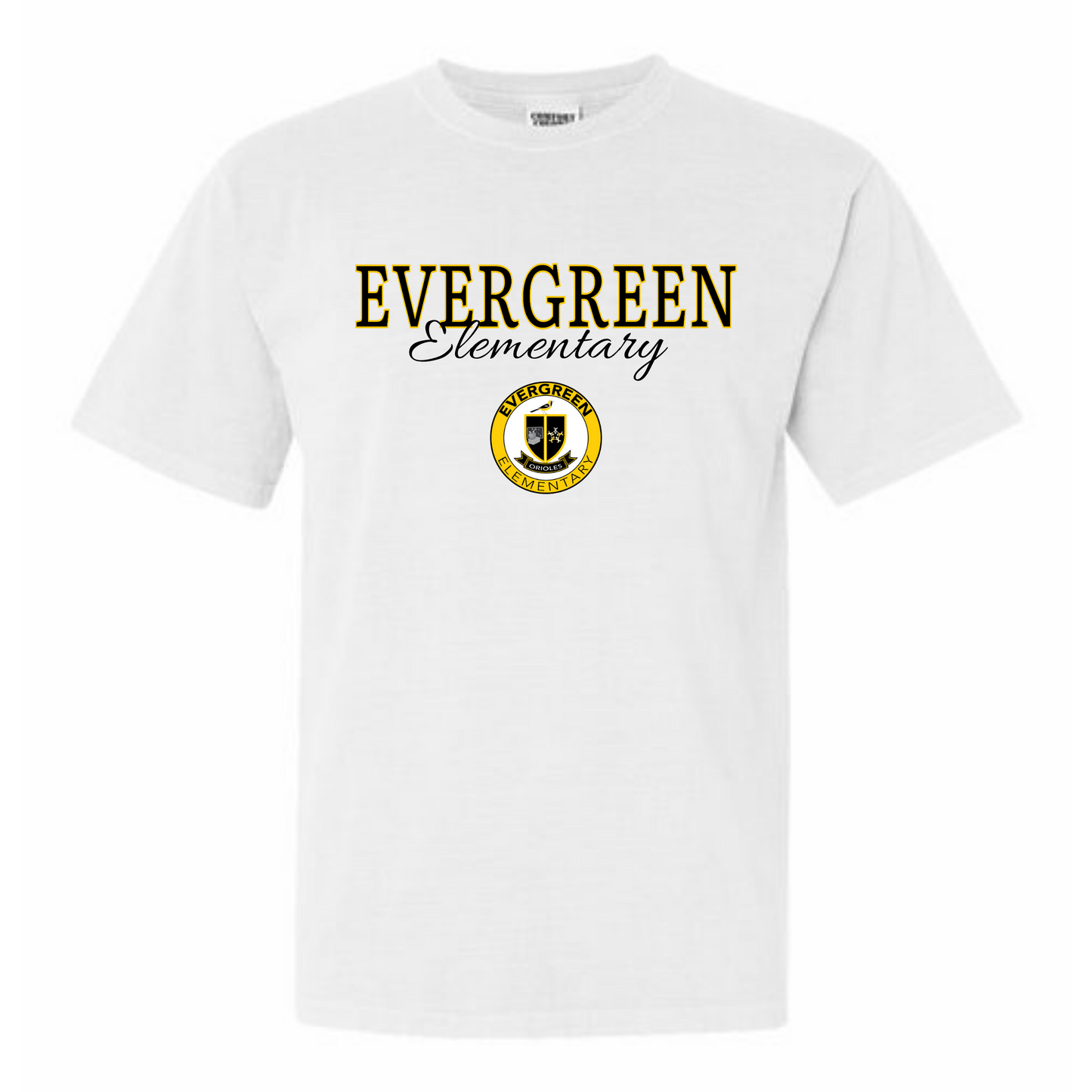 Evergreen Elementary School Adult Tee