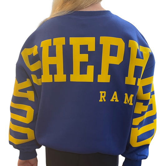 Our Shepherd Favorite Puff Crew (blue)