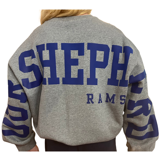 Our Shepherd Favorite Puff Crew (gray)
