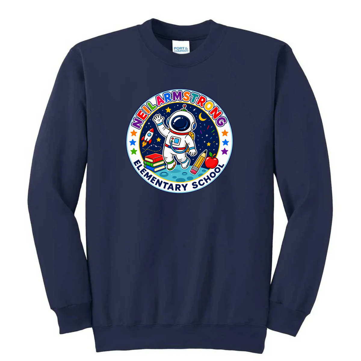 NAES Color Logo Crew Crew
