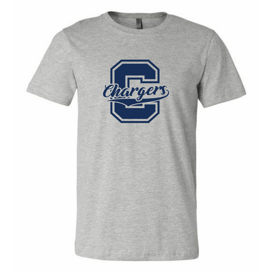 C is for Chargers Adult Tee