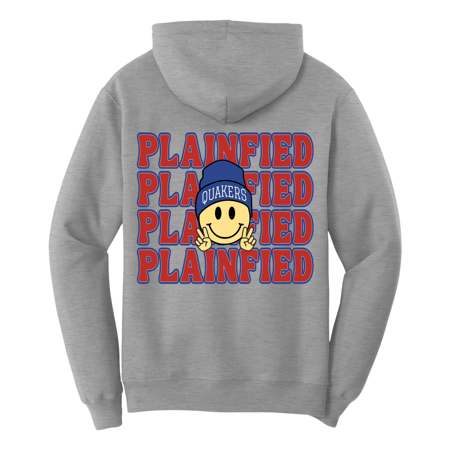 Plainfield Boy Smiley Hoodie