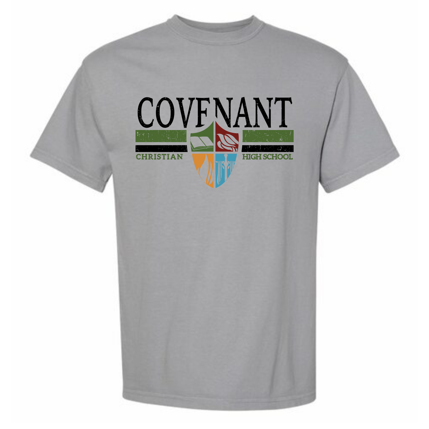 Covenant Striped Adult Tee