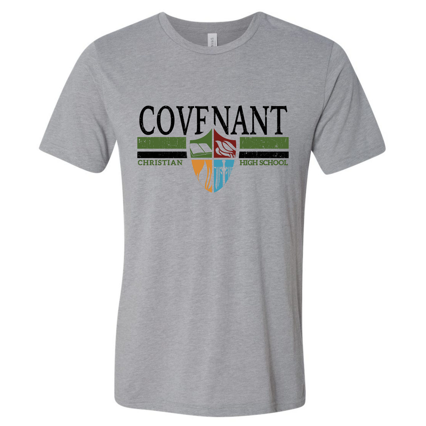 Covenant Striped Adult Tee