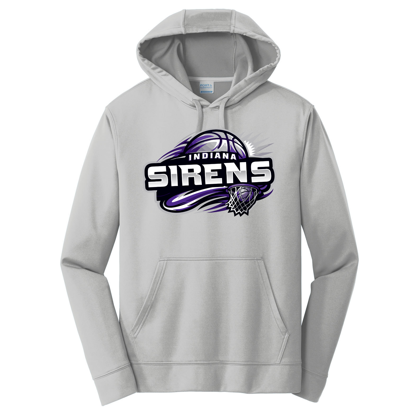 Sirens Hoops Gray Hoodie