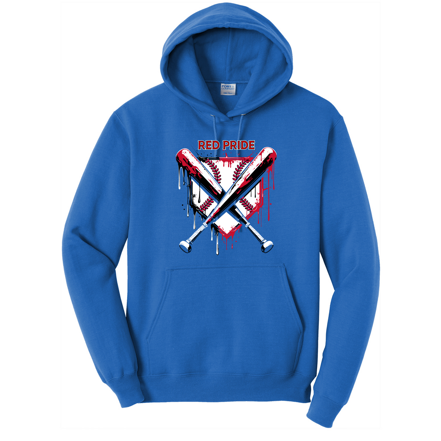 Red Pride Drip Hoodie