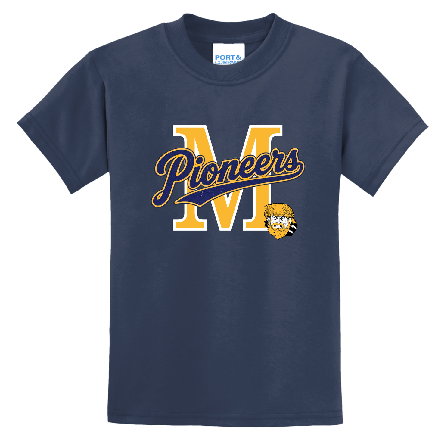 Pioneers Script Youth Tee