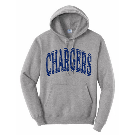 Chargers Varsity Hoodie (Athletic Heather)