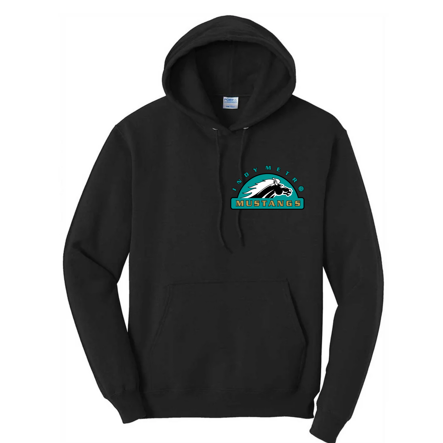 Mustangs Gameday Personalized Hoodie (black)