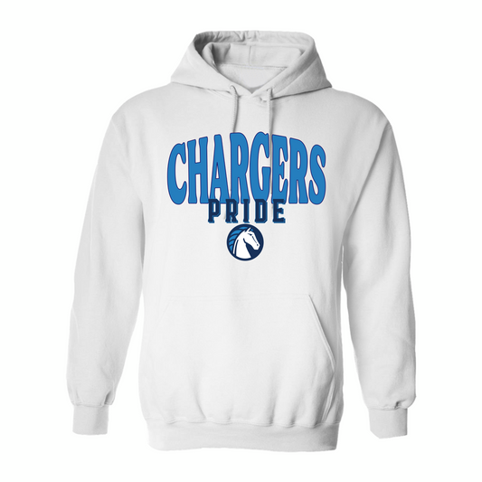 Charger Pride (White) Hoodie