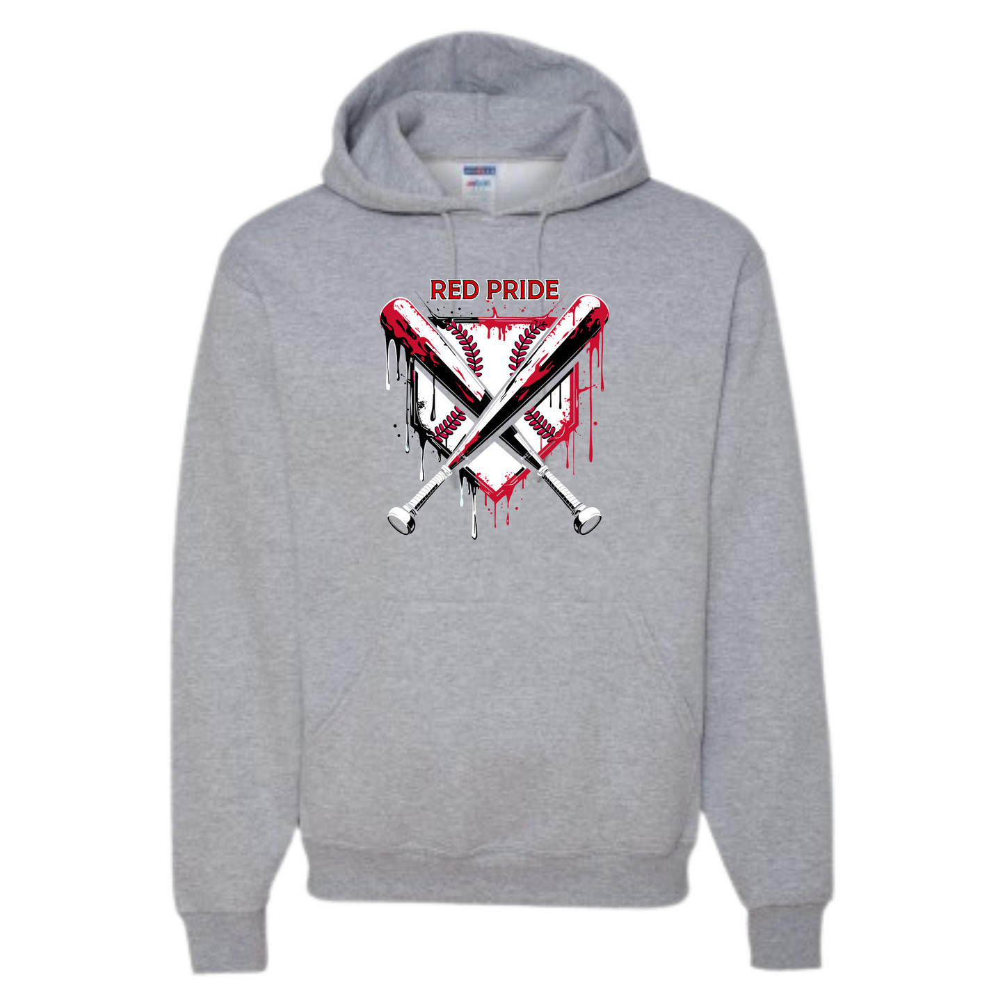 Red Pride Drip Hoodie