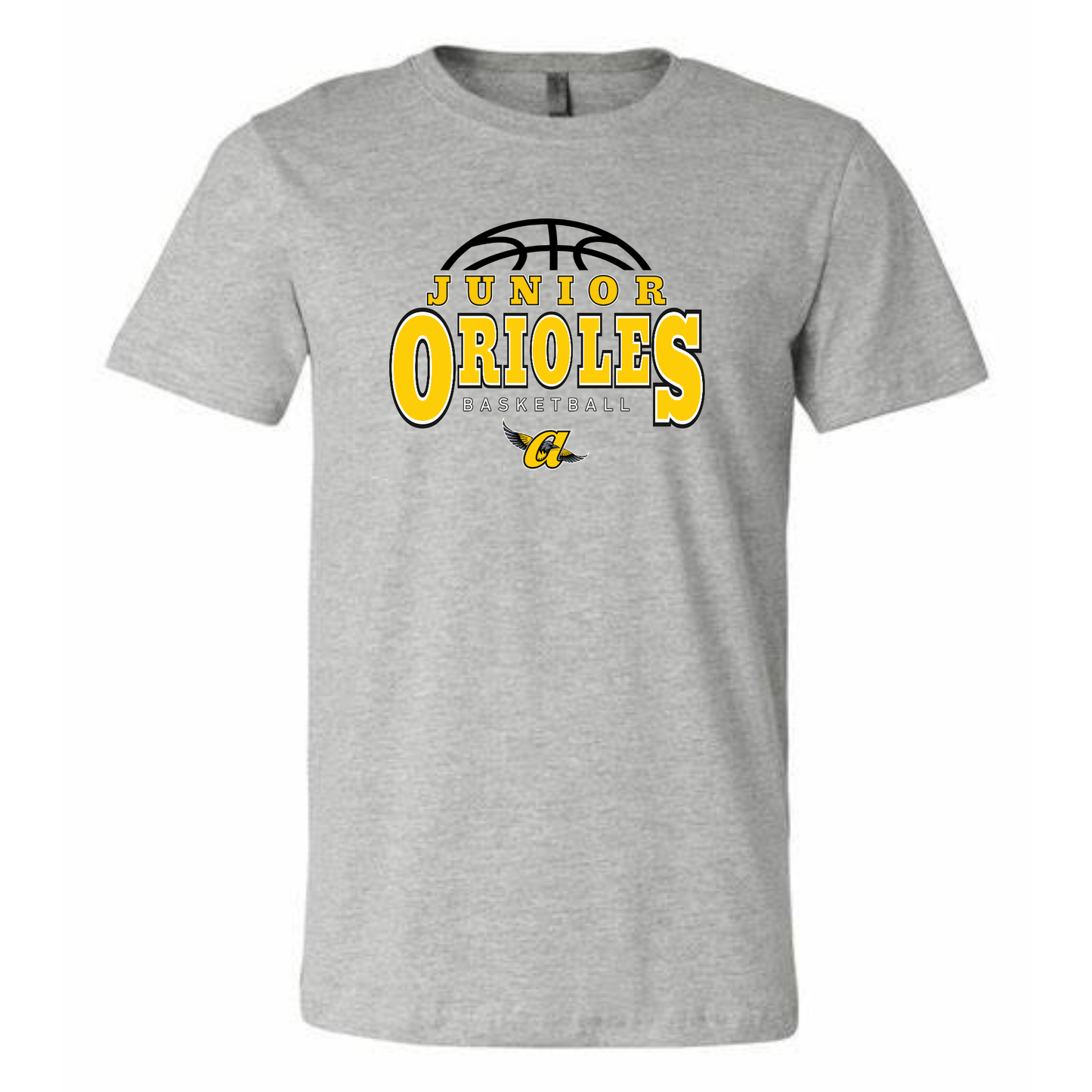 JO Basketball Dribble Adult Cotton Tee