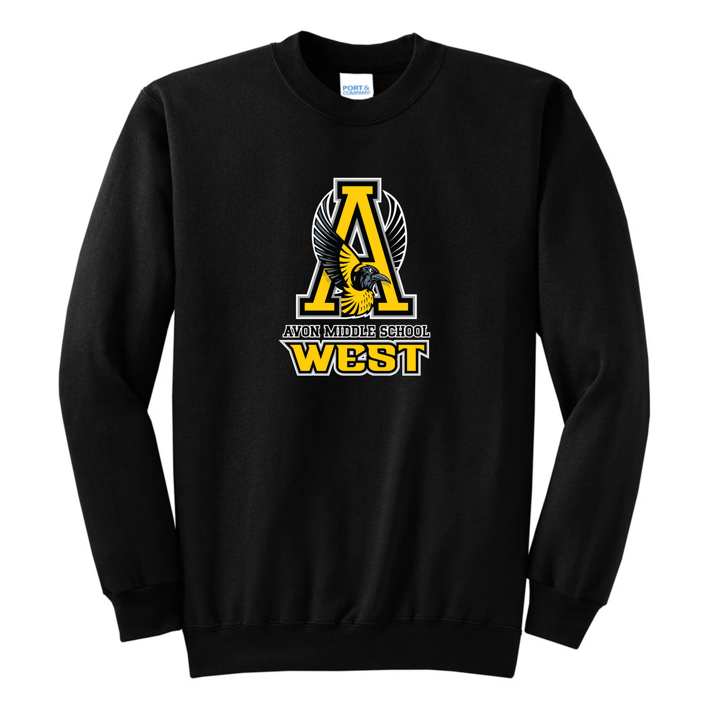 Avon Middle School West Logo Crew