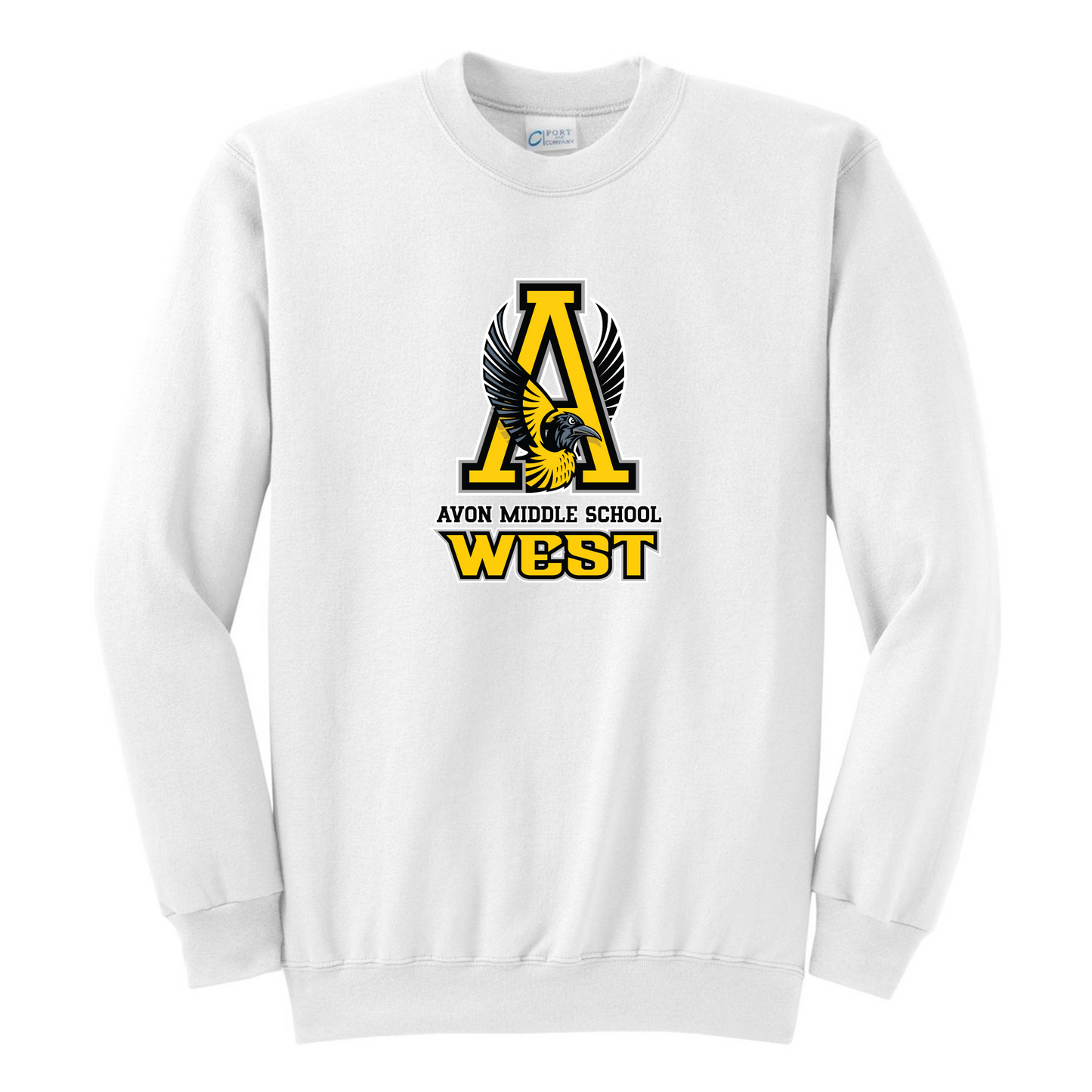 Avon Middle School West Logo Crew