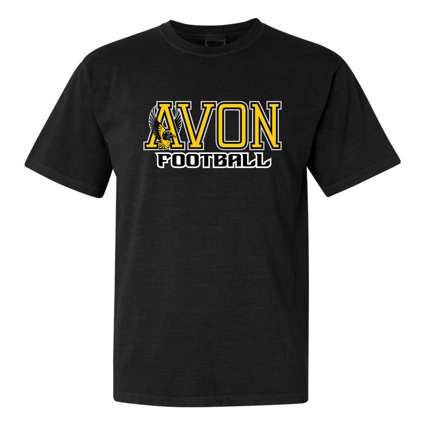 Avon Football Wide Logo Adult Tee