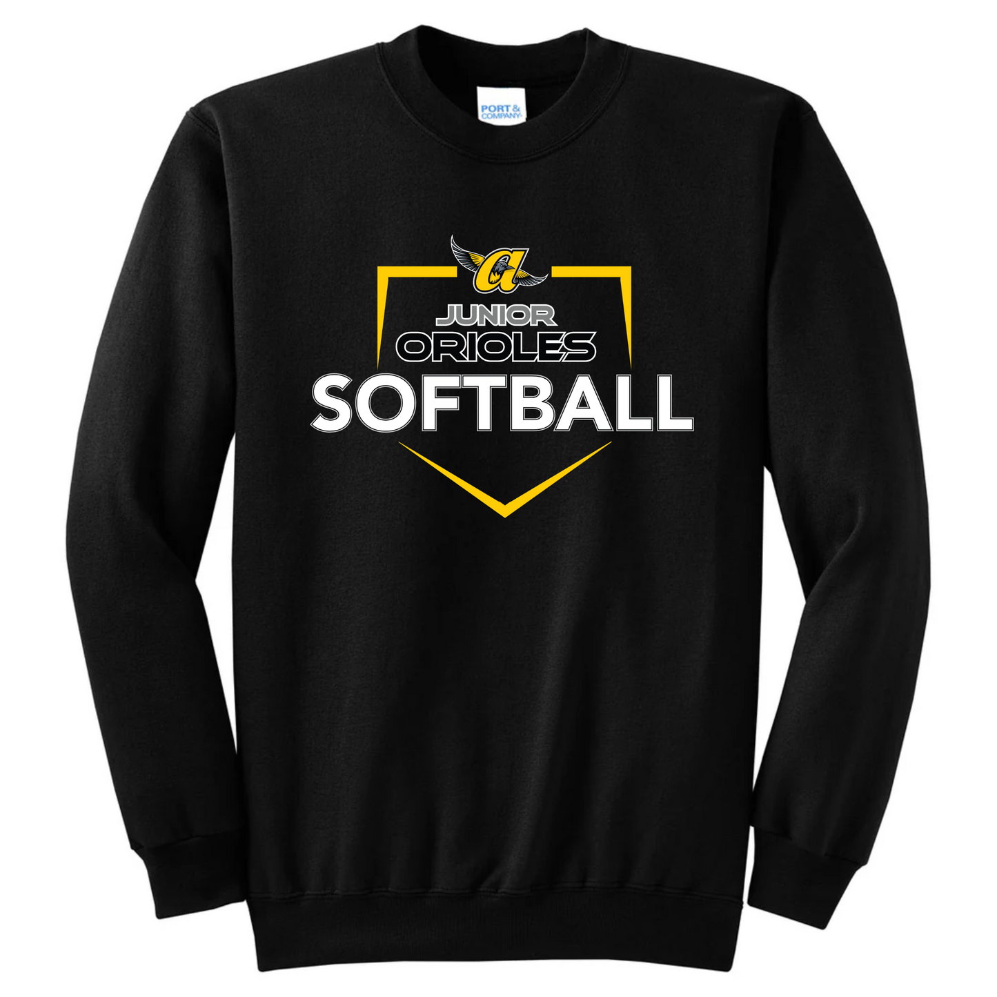 Homerun JO Softball Crew (Black)