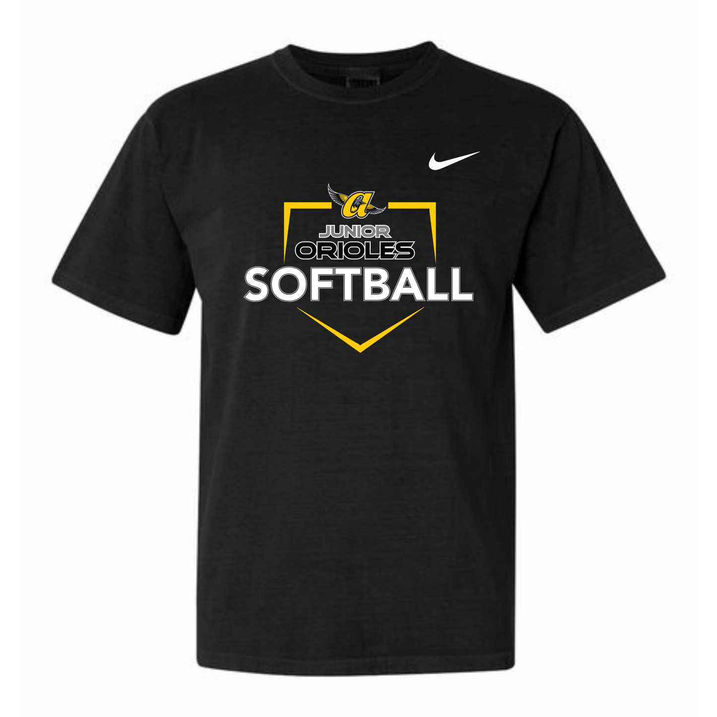 Homerun JO Softball Adult Drifit Tee (Black)