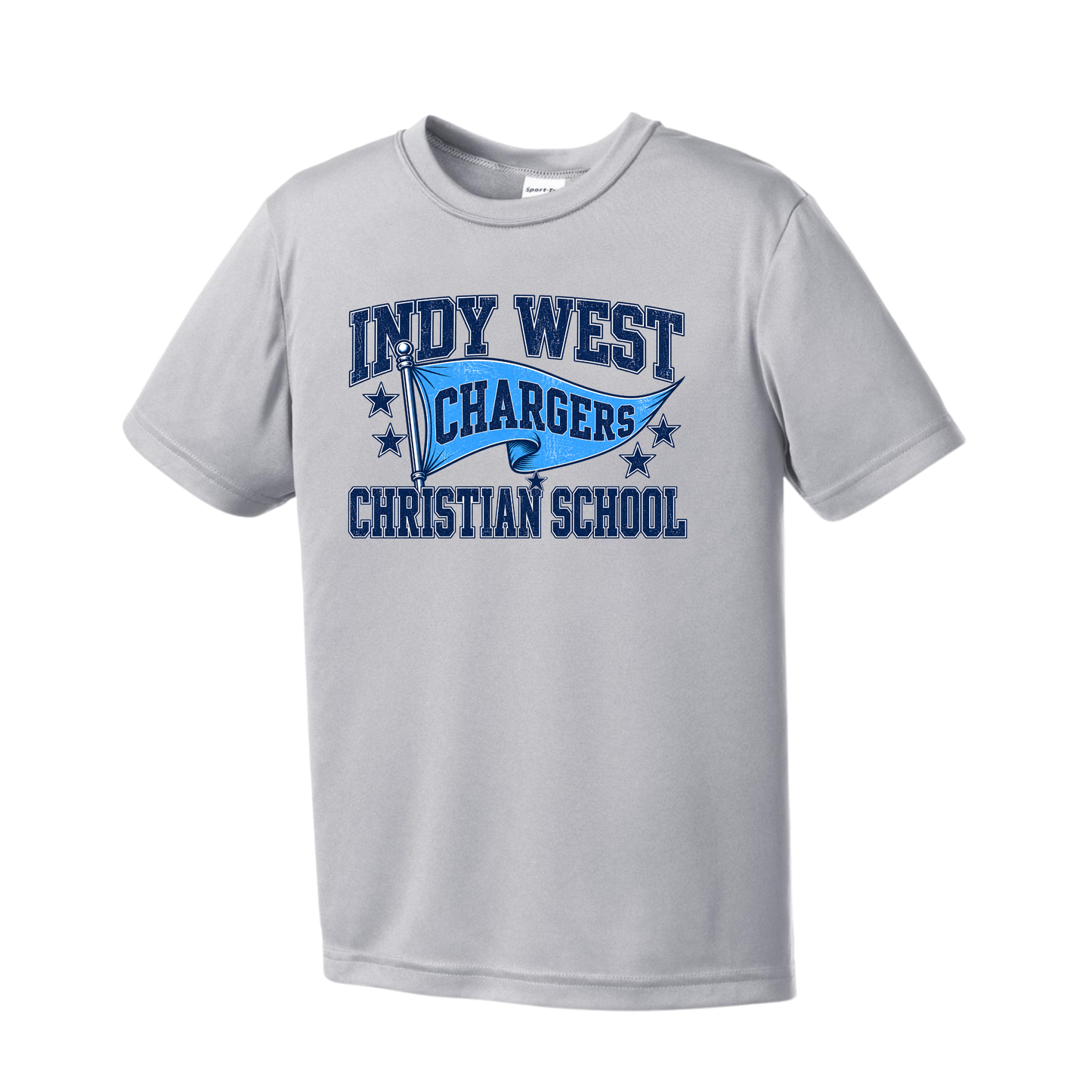 Indy West Pennant Youth Tee