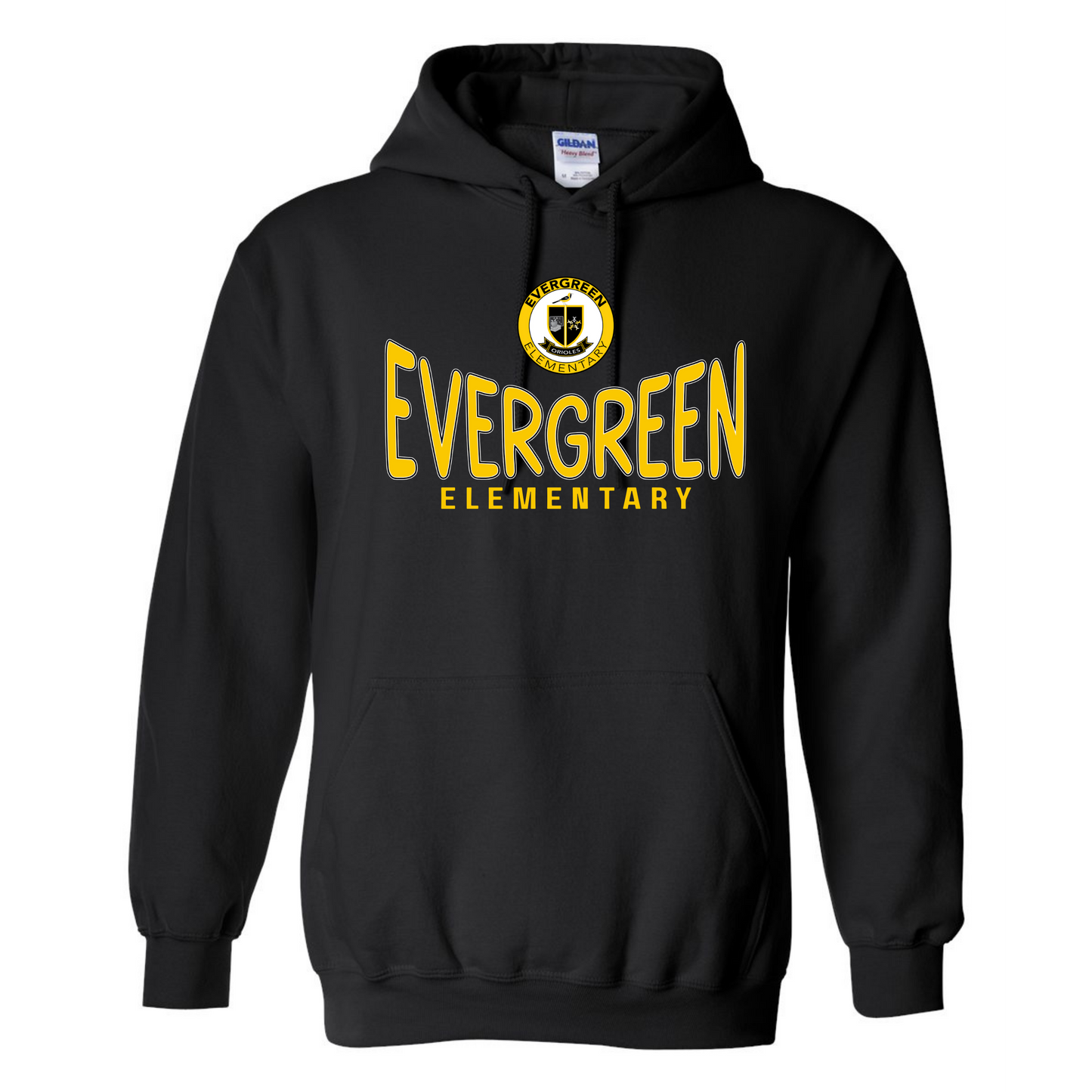 Curved Evergreen Hoodie