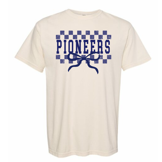 Checkers & Bow Pioneers Tee