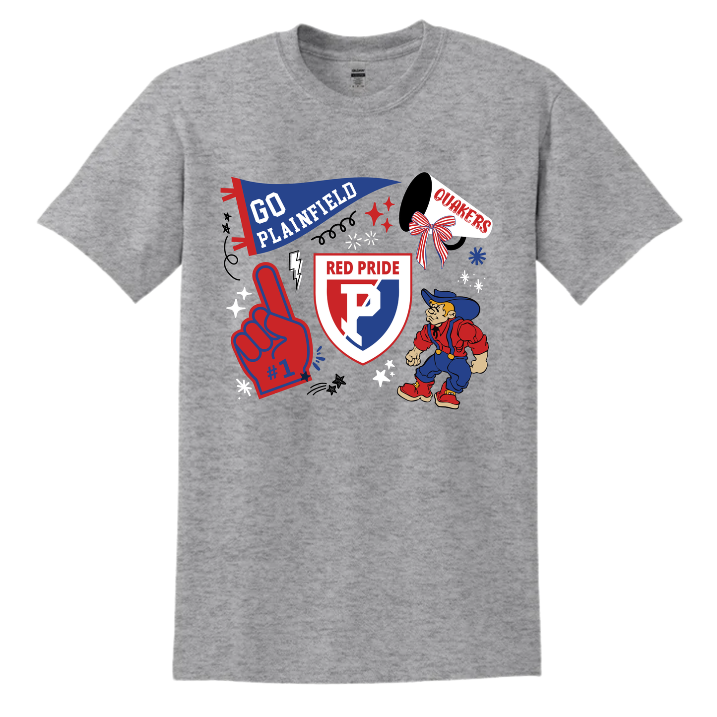 Quakers Spirit Adult Tee