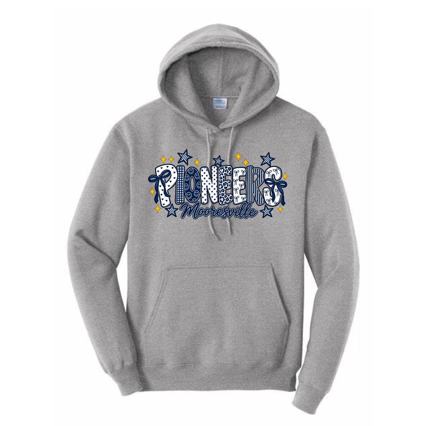 Pioneers Mixed Media Hoodie