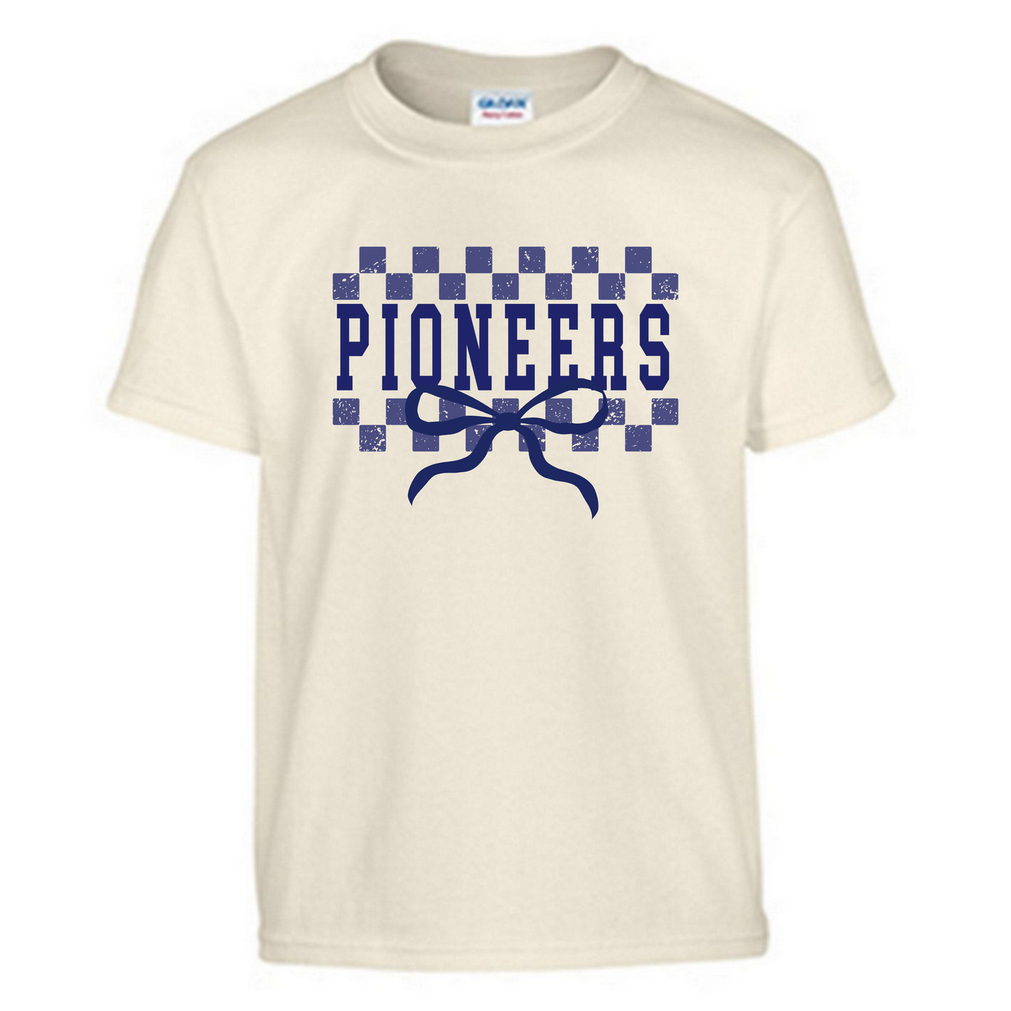 Checkers & Bow Pioneers Tee
