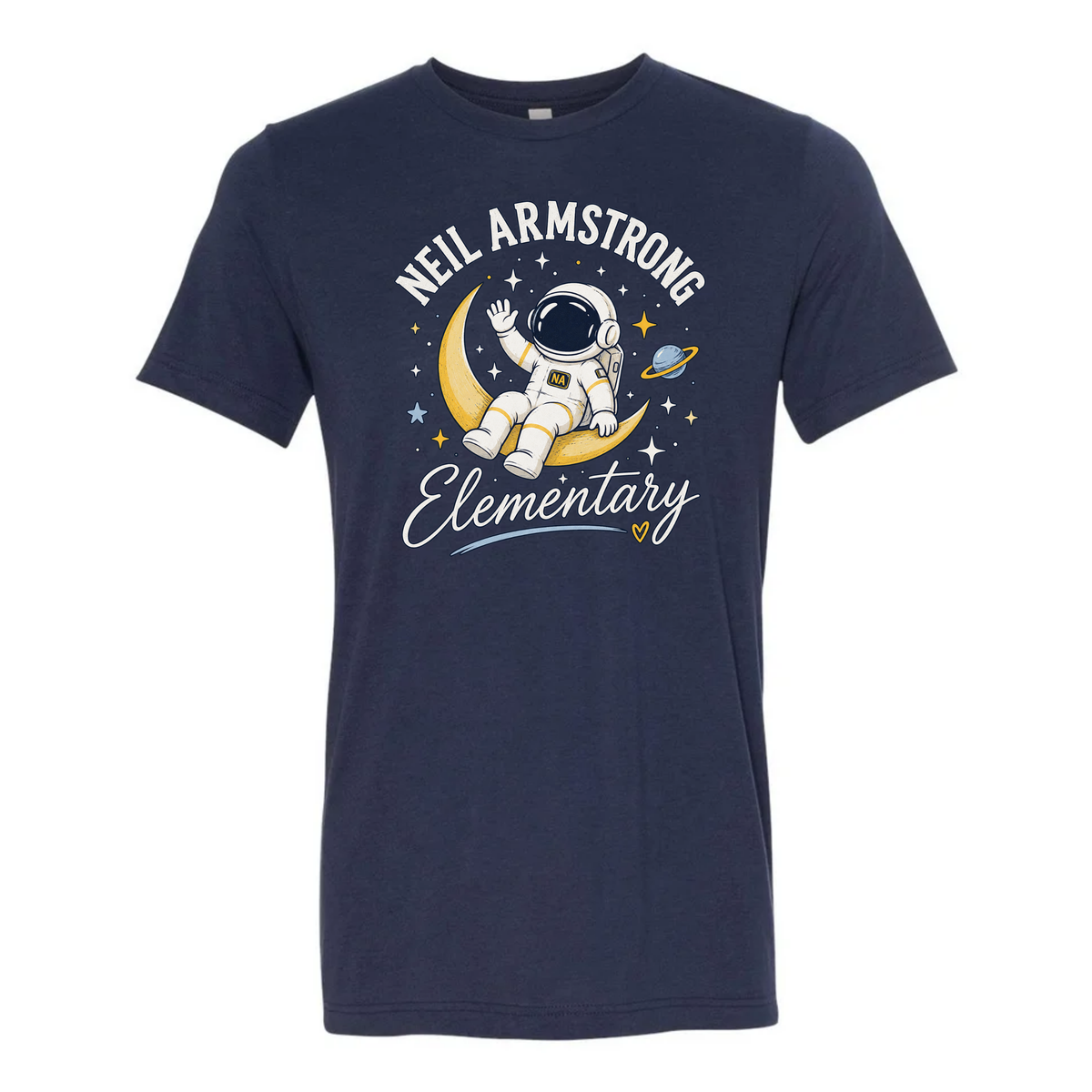 NAES Man on the Moon Adult Tee