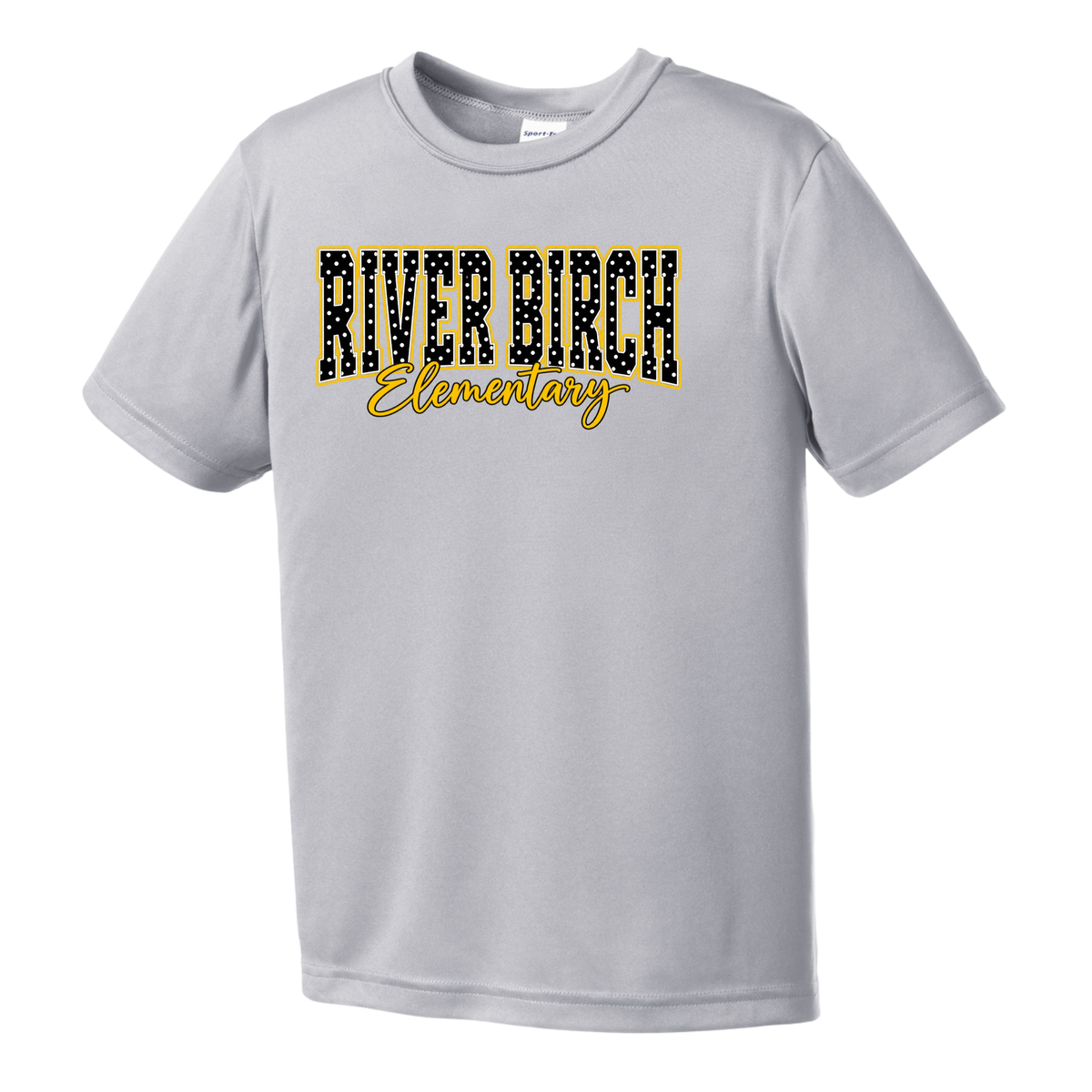 River Birch Dot Gray Youth Tee