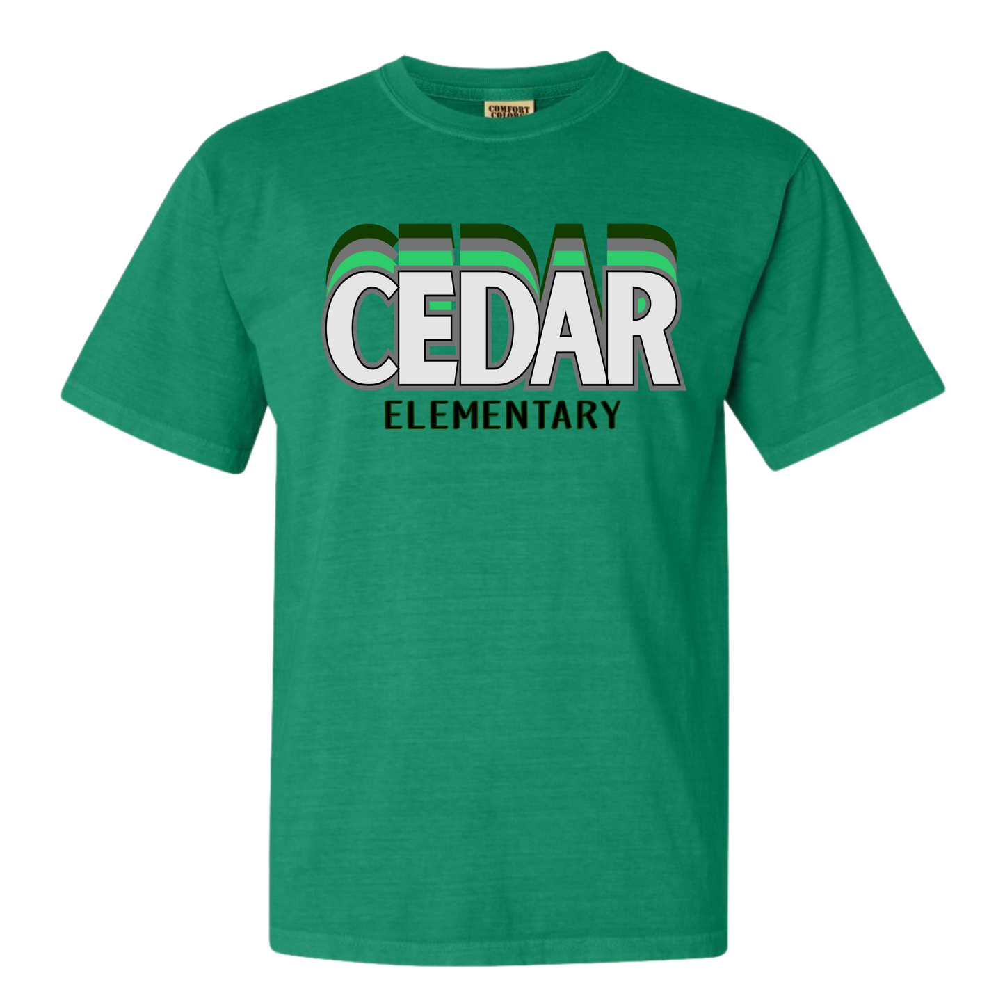 Green Cedar Adult Tee