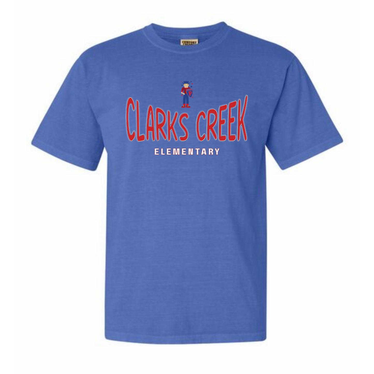 Curved Clarks Creek Adult Tee