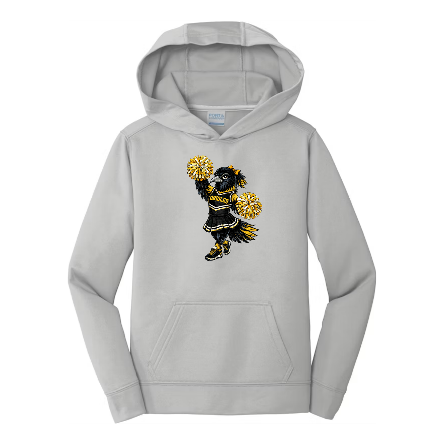 Oriole Bird Cheer Hoodie