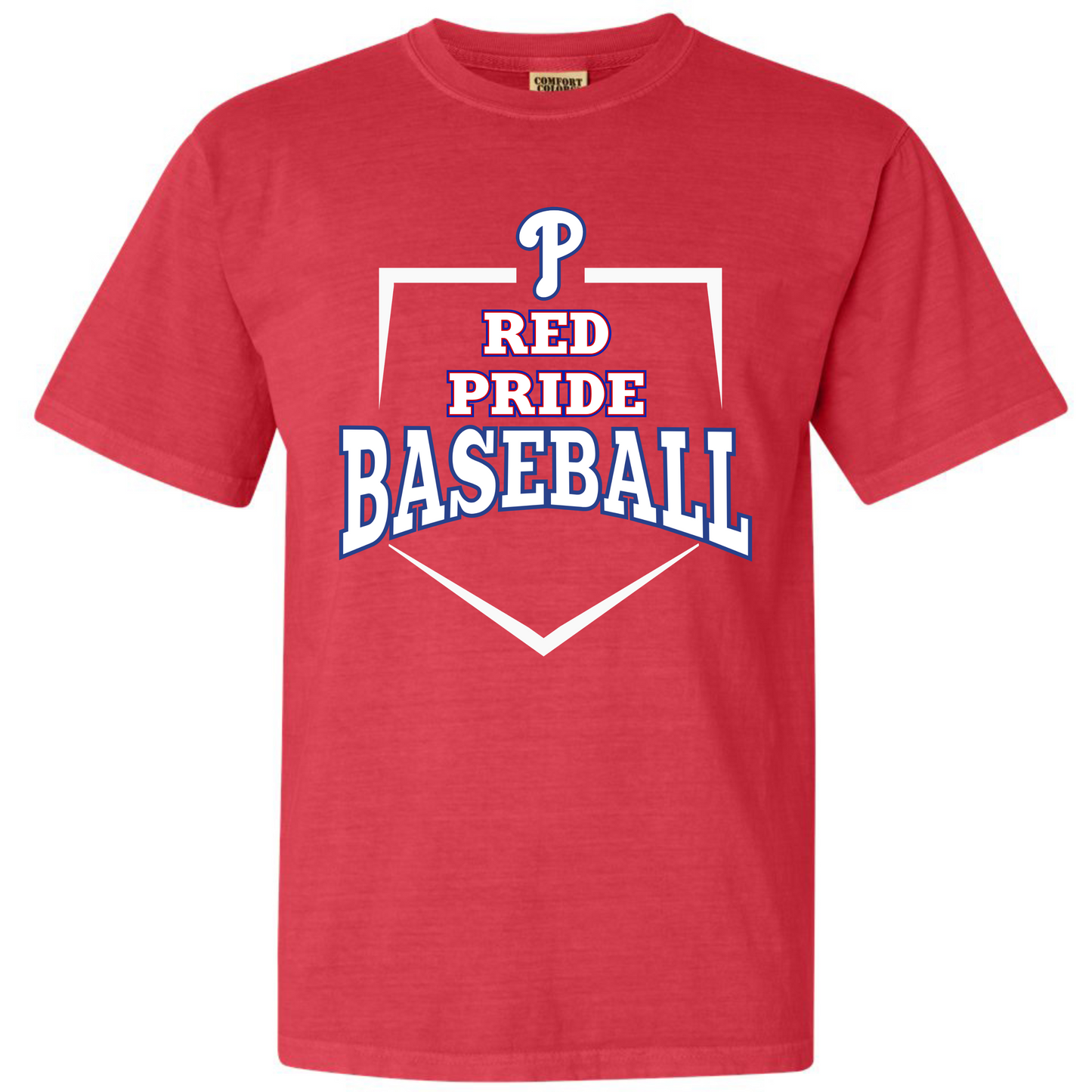 Red Pride Homerun Adult Tee