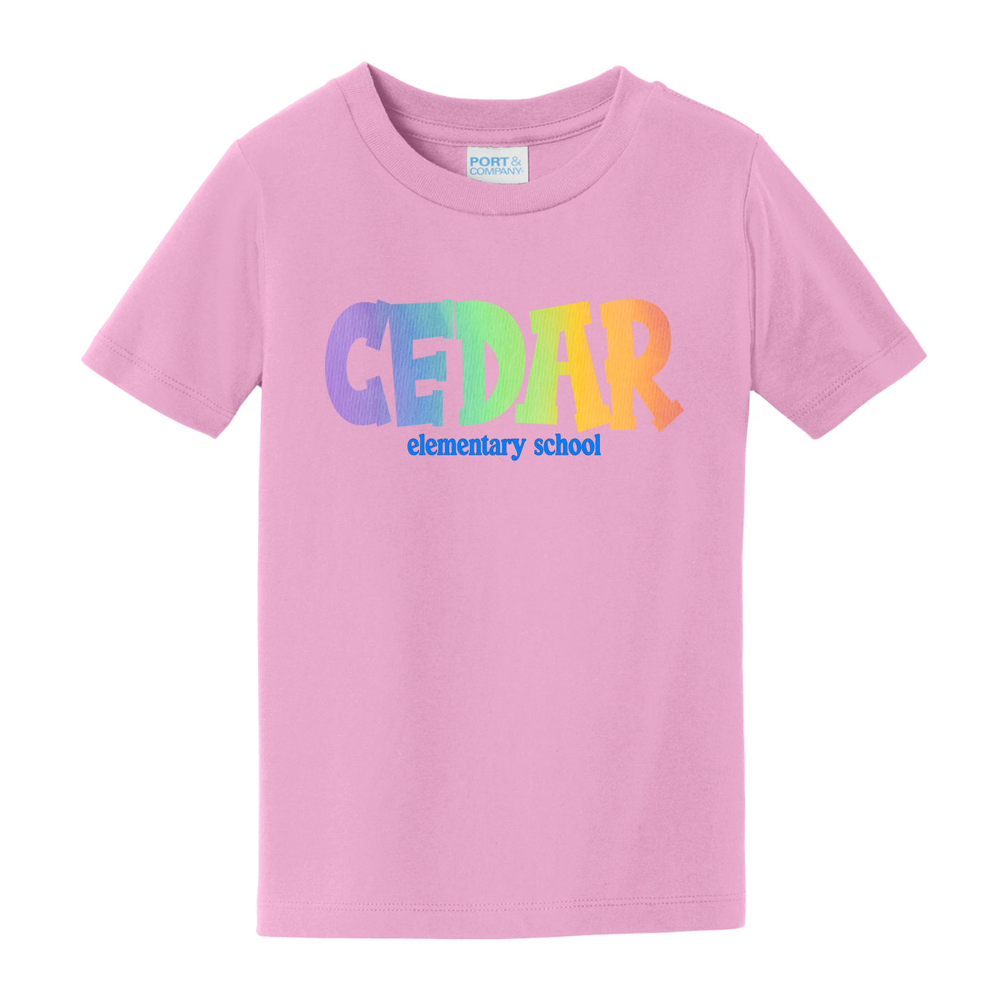 Cedar Pink Rainbow Tee