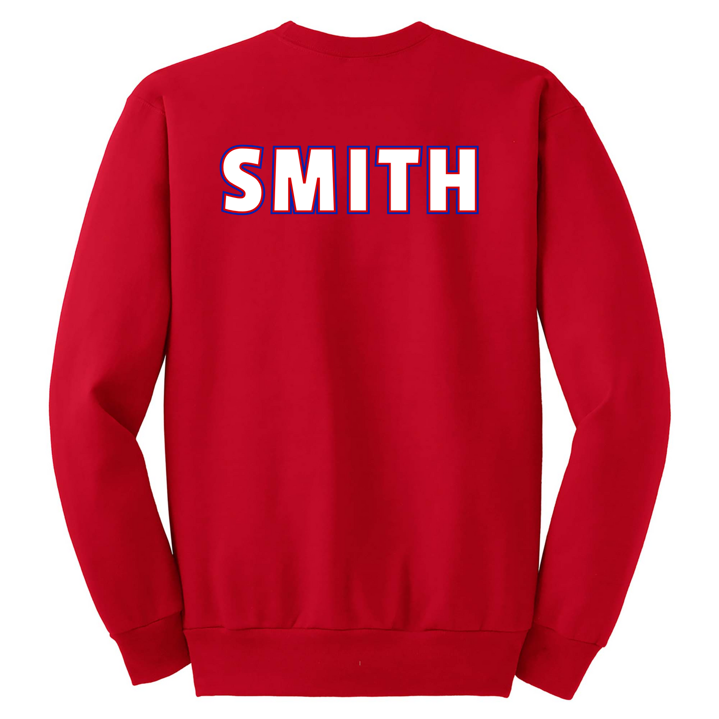 Red Pride Stitch Crew