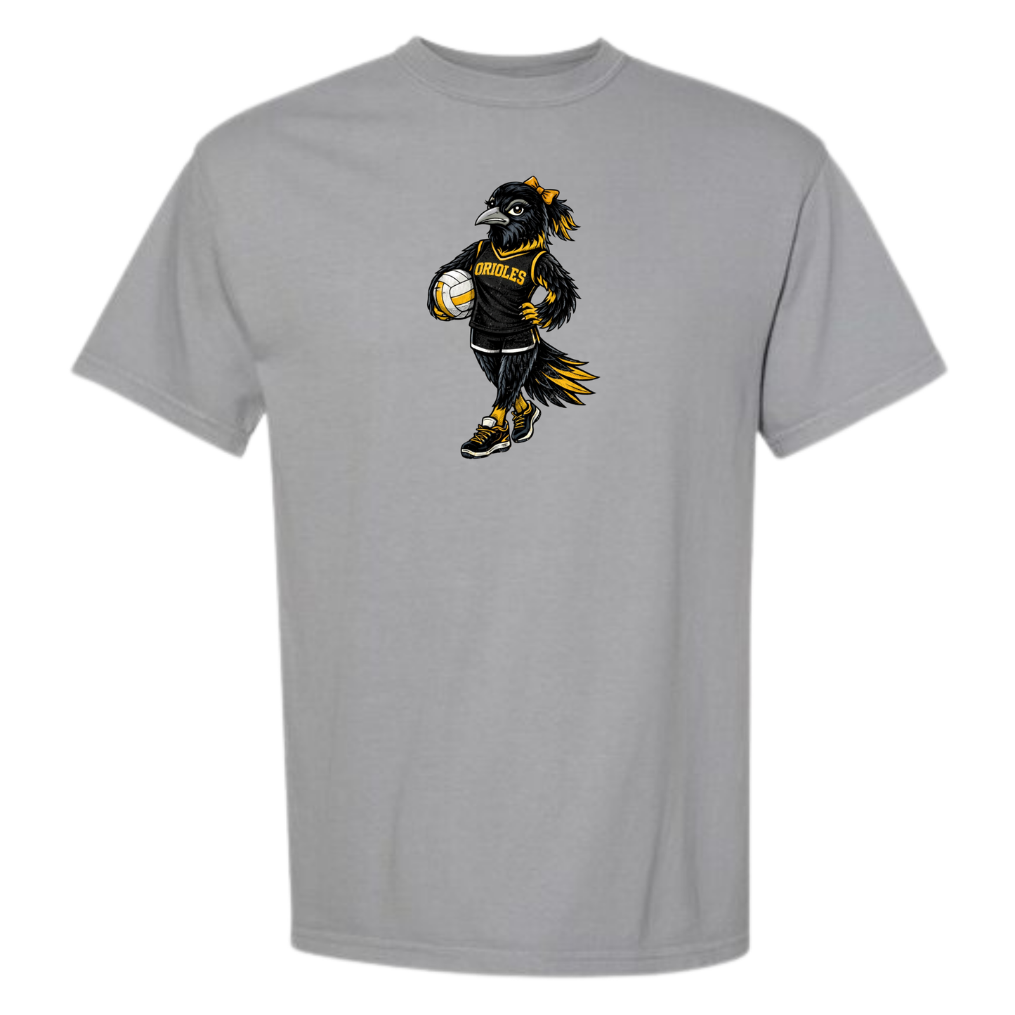 Oriole Bird Volleyball Adult Tee