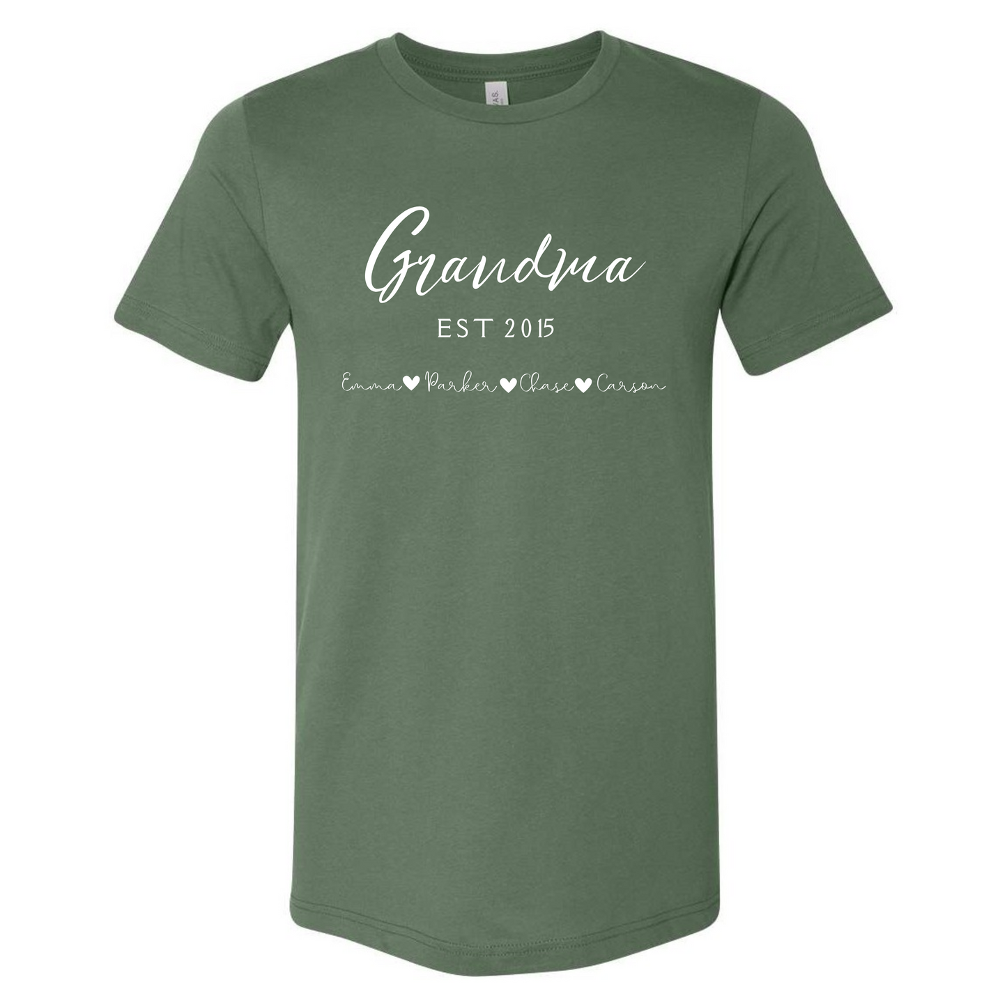 Grandma Tee (style 1 customized)