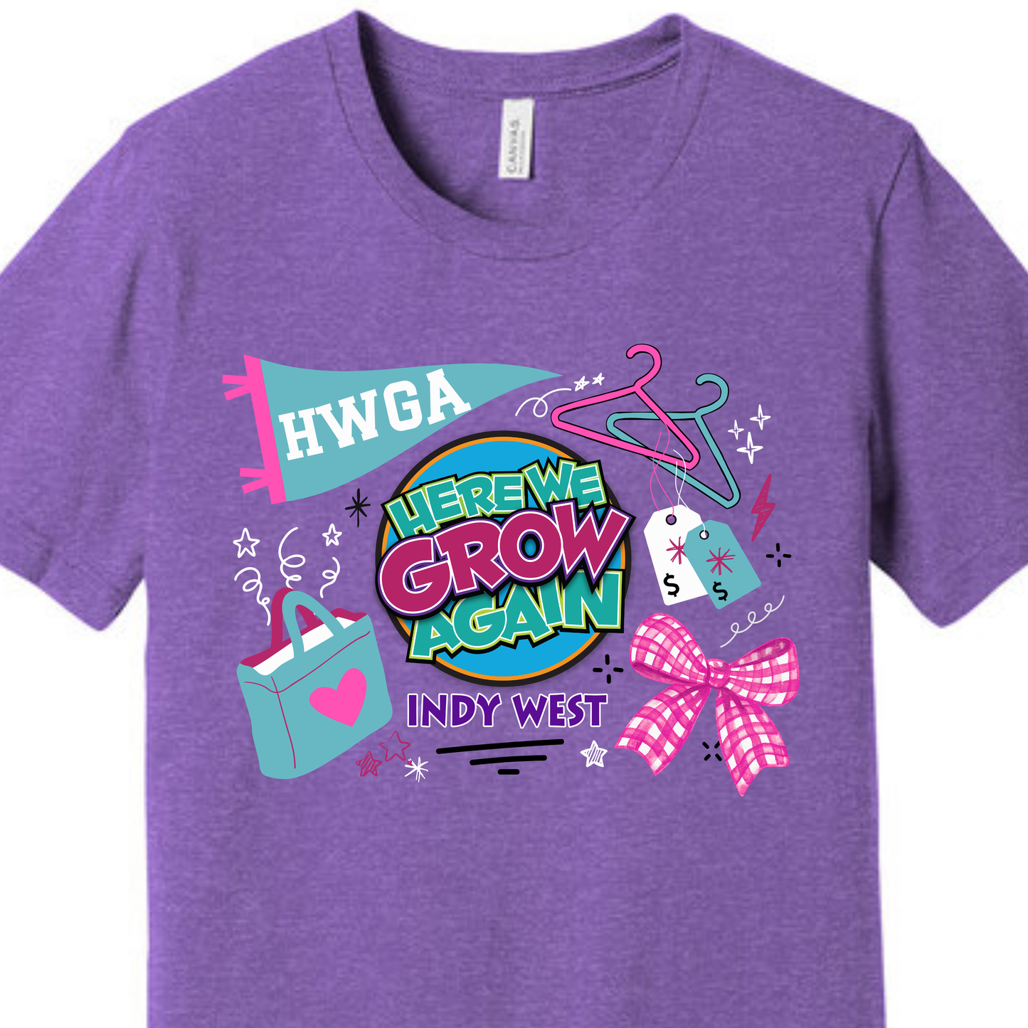 HWGA Spirit Tee (Purple)