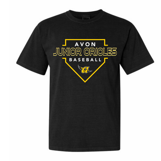 Homeplate JO Baseball Youth Tee (Black)