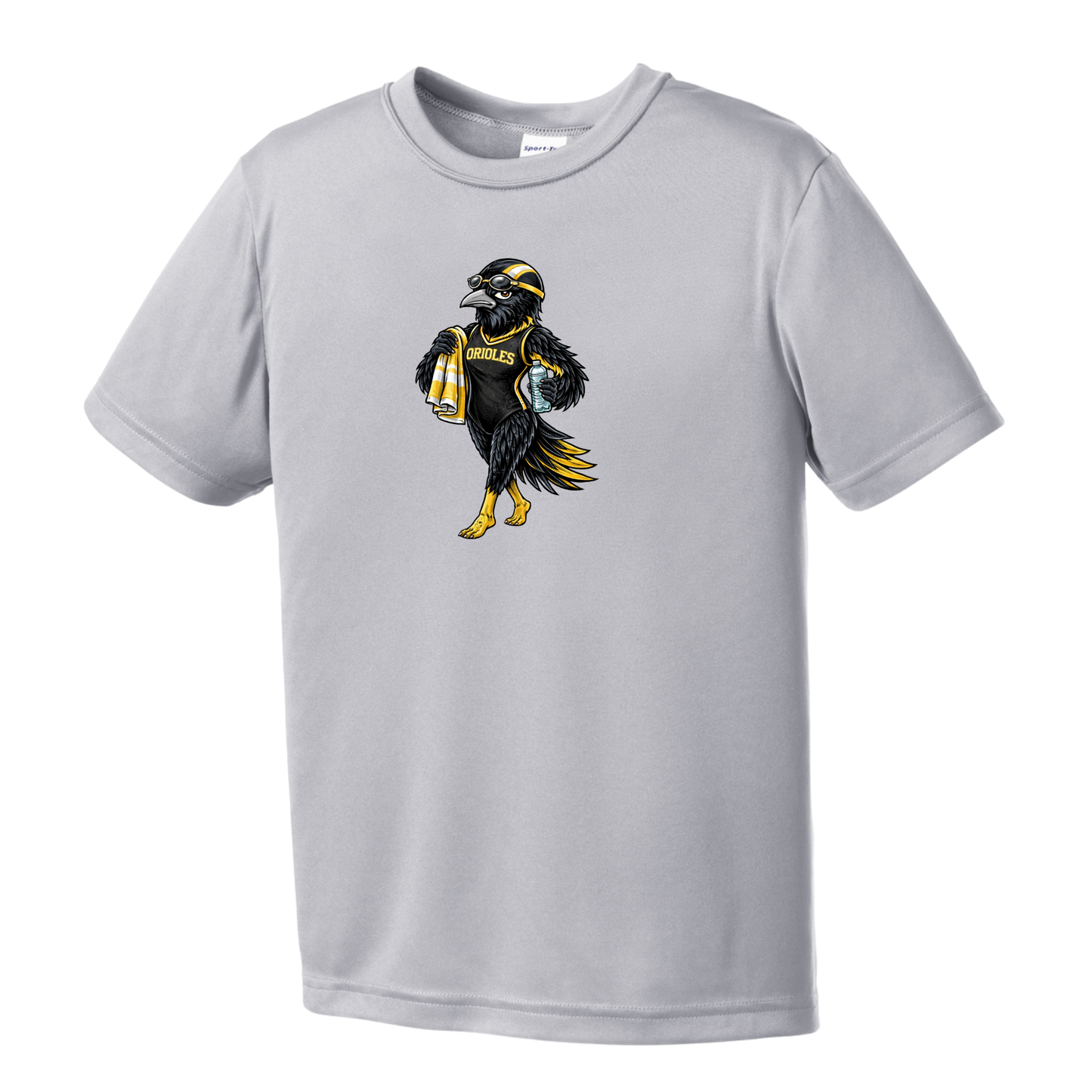 Oriole Girl Bird Swimmer Youth Tee