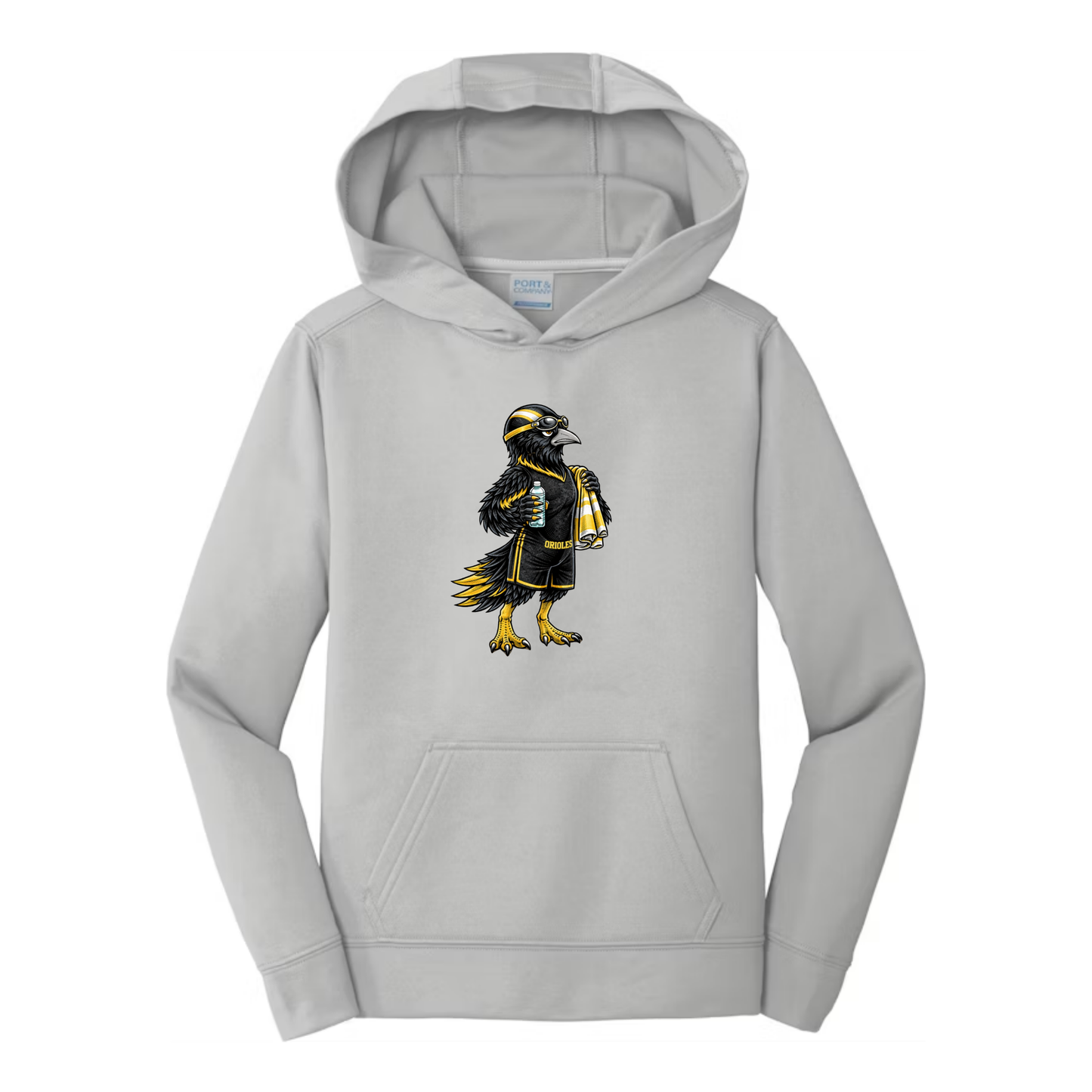Oriole Boy Bird Swimmer Hoodie