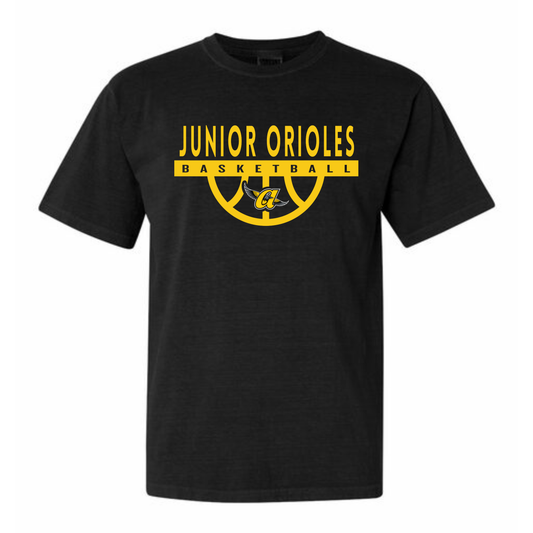 JO Basketball Block Adult Cotton Tee