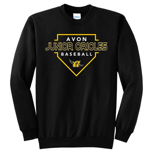 Homeplate JO Baseball Crew (Black)