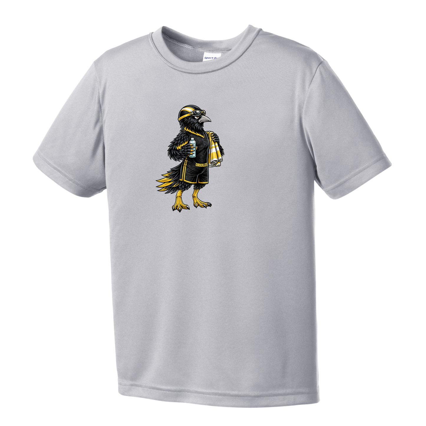 Oriole Boy Bird Swimmer Youth Tee