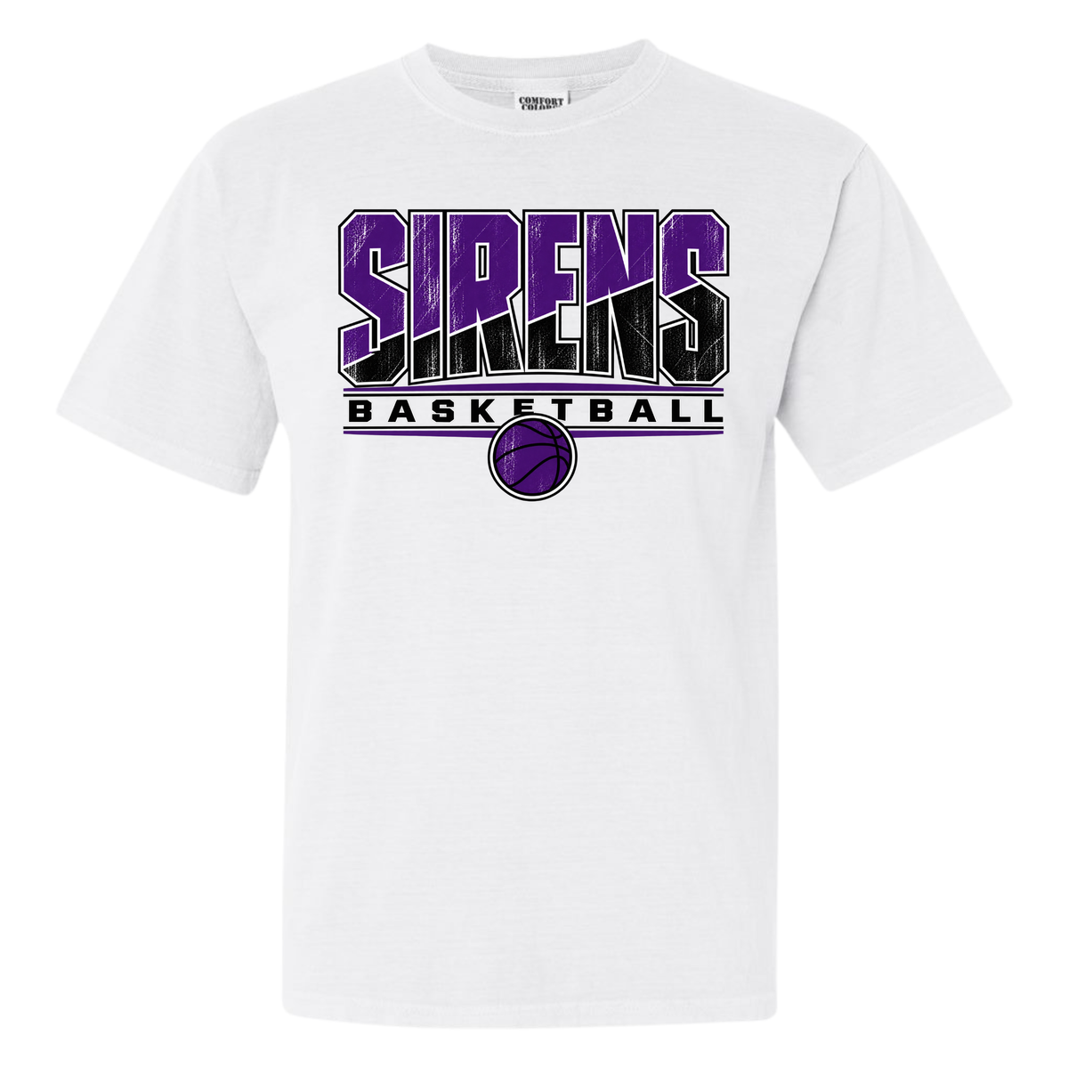 Sirens Black & Purple Adult Tee