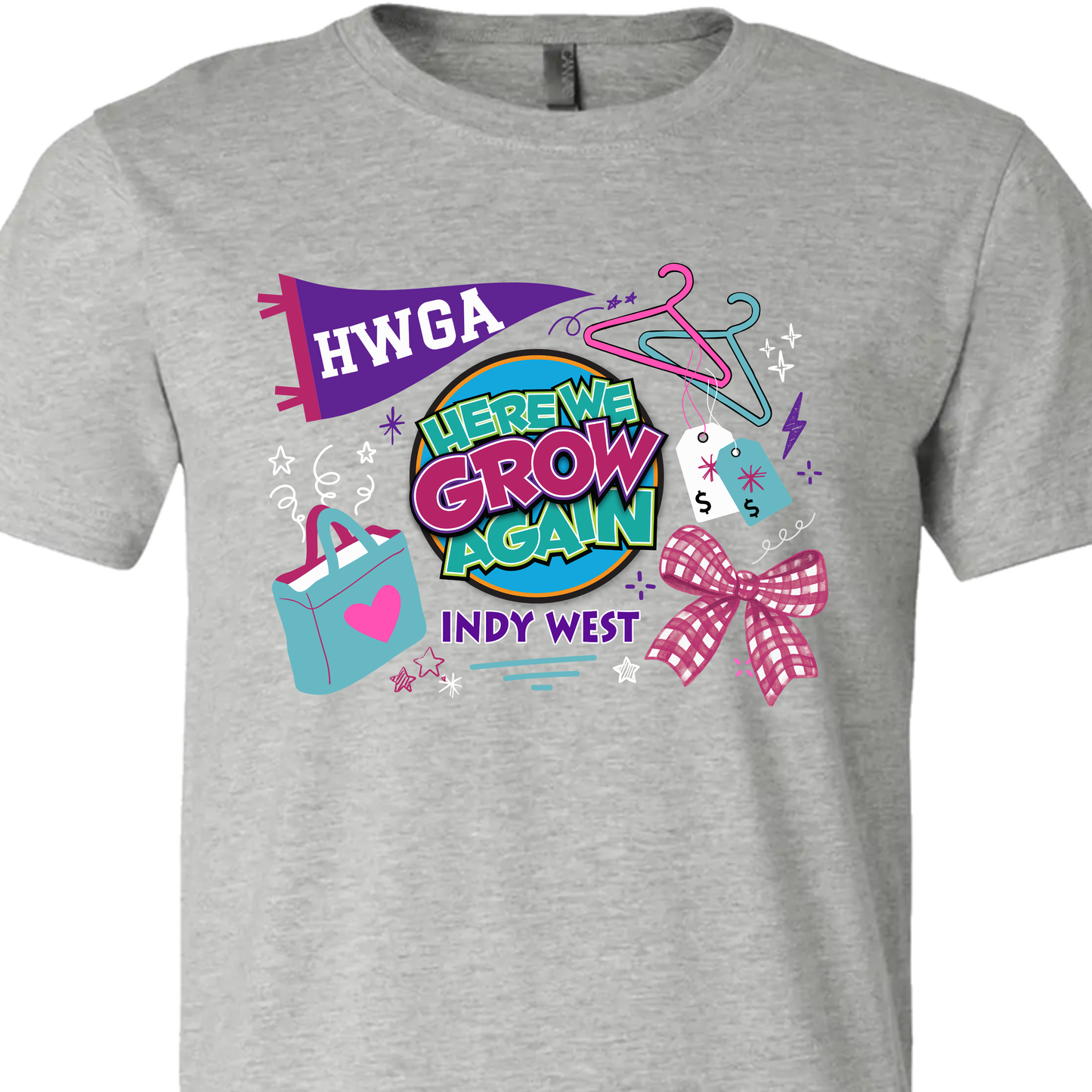 HWGA Spirit Tee (Gray)