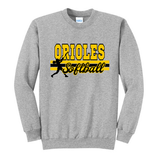 Orioles Softball Player Crew