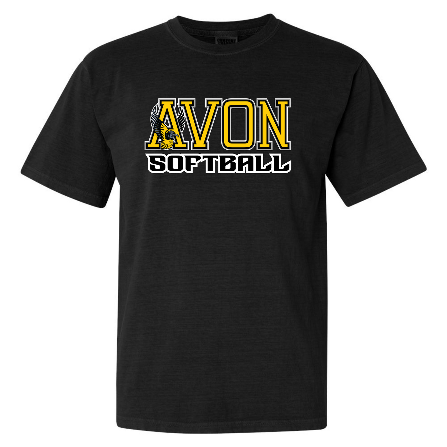 Avon Wide Softball Logo Adult Tee